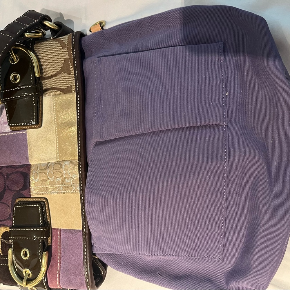 Coach Patchwork Shoulder or Crossbody Bag - Picture 10 of 15